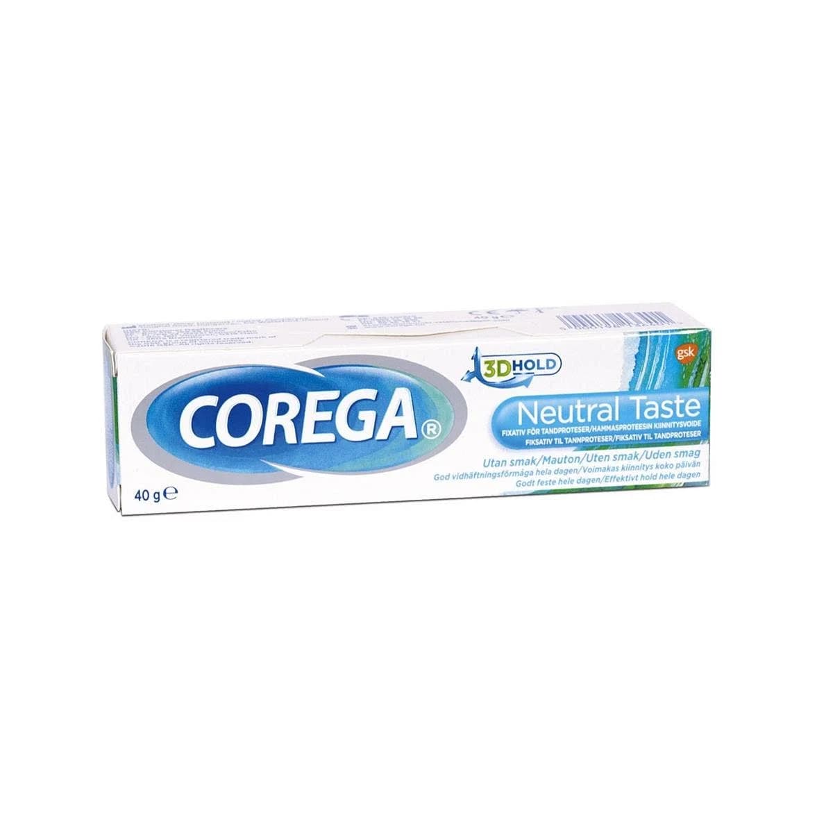 Bragðlaust tannlím 40g