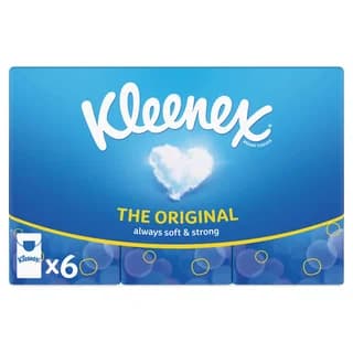 Vasaklútar Orginal 3ja laga 6pk