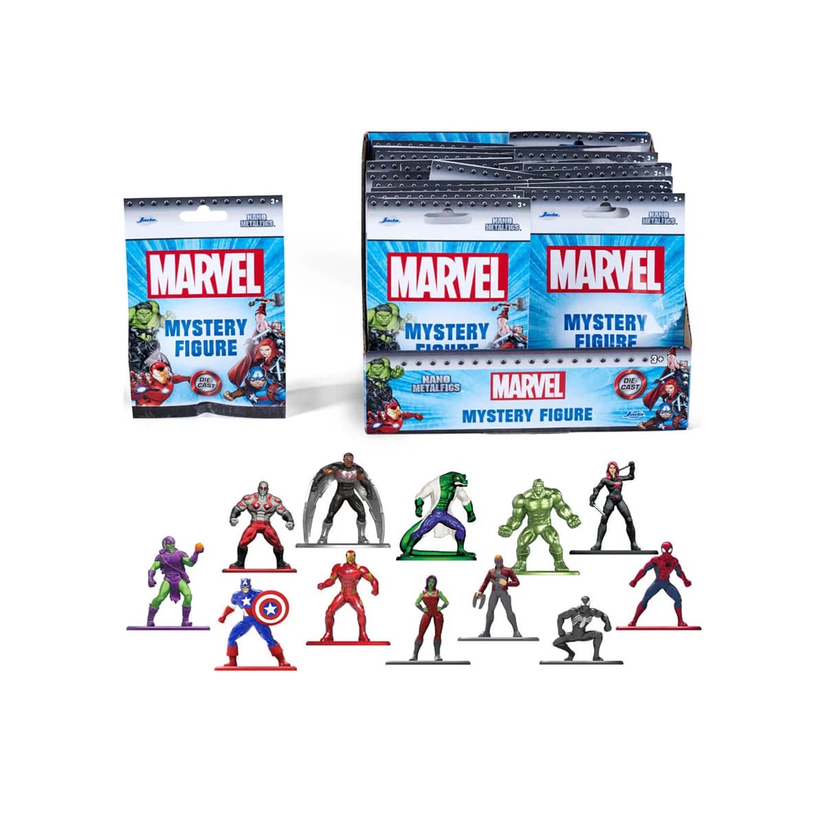 Nanofigs Mystery Figure Marvel fígúra