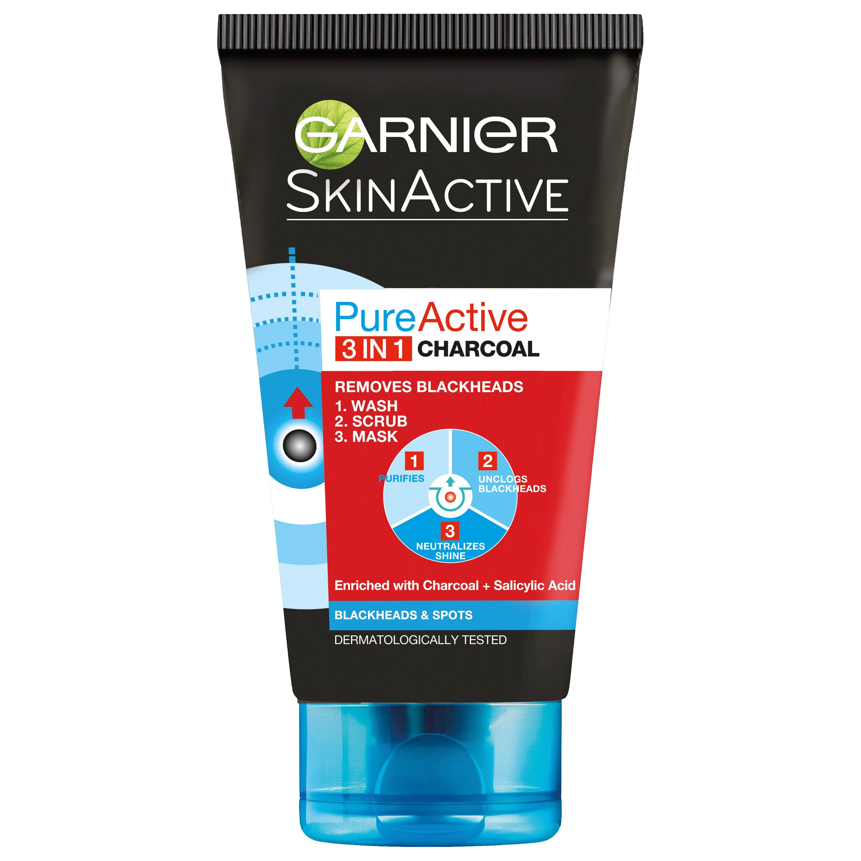 Pure Active 3in1 Charcoal Cleanser 150ml