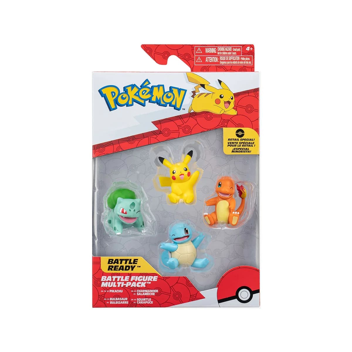 Battle Pokémonfígúra 4 pack